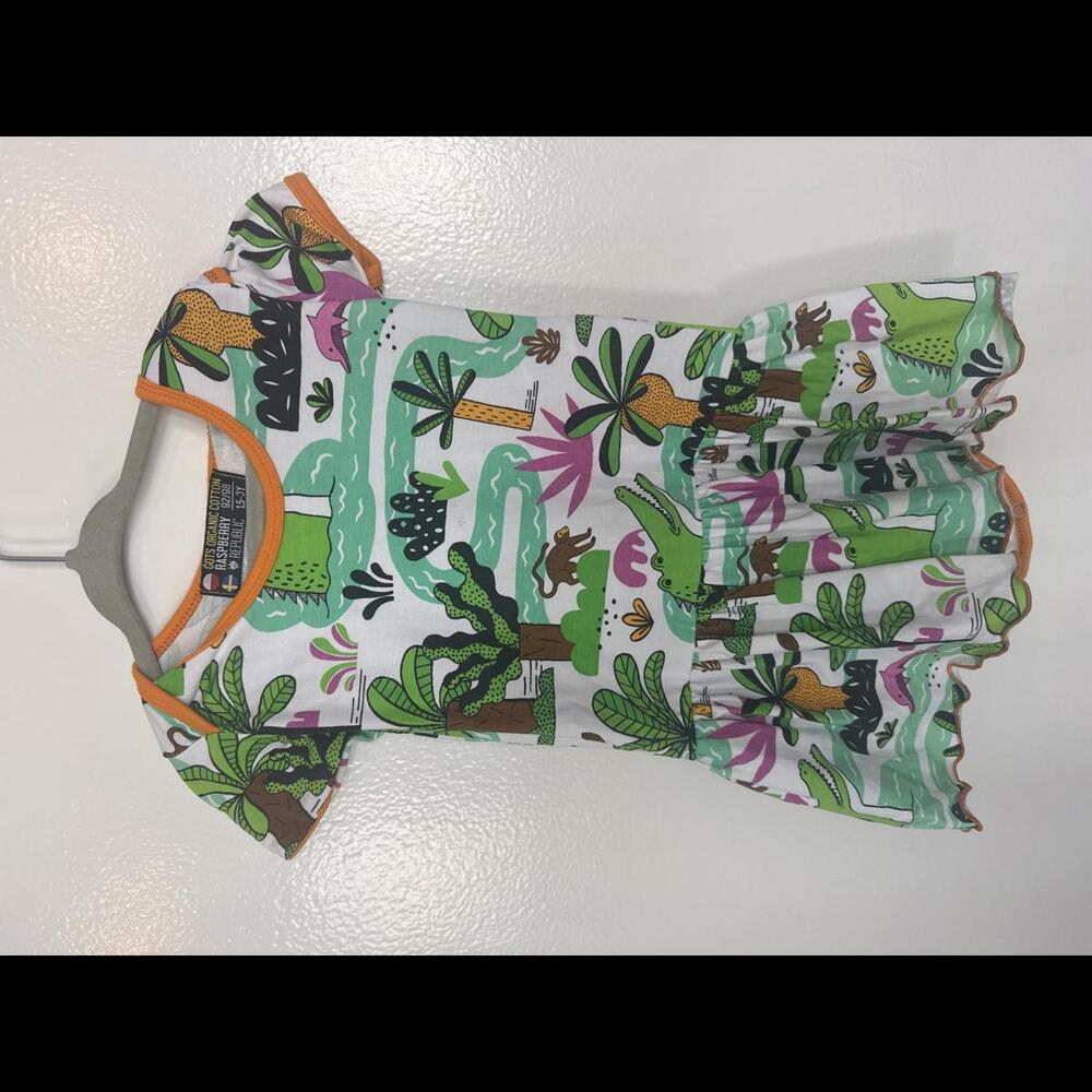 RASPBERRY REPUBLIC TODDLER GIRLS Jungle DRESS 18 mos./ 2-3T